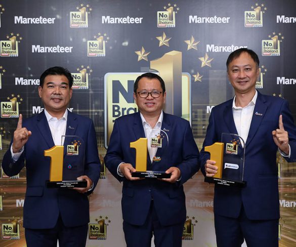 “พีทีที สเตชั่น” – “พีทีที ลูบริแคนท์ส” “คาเฟ่ อเมซอน” คว้ารางวัล Marketeer No.1 Brand Thailand 2023