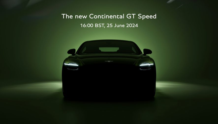 เบนท์ลีย์ มอเตอร์ส ปล่อยทีเซอร์ New Continental GT Speed โฉมใหม่