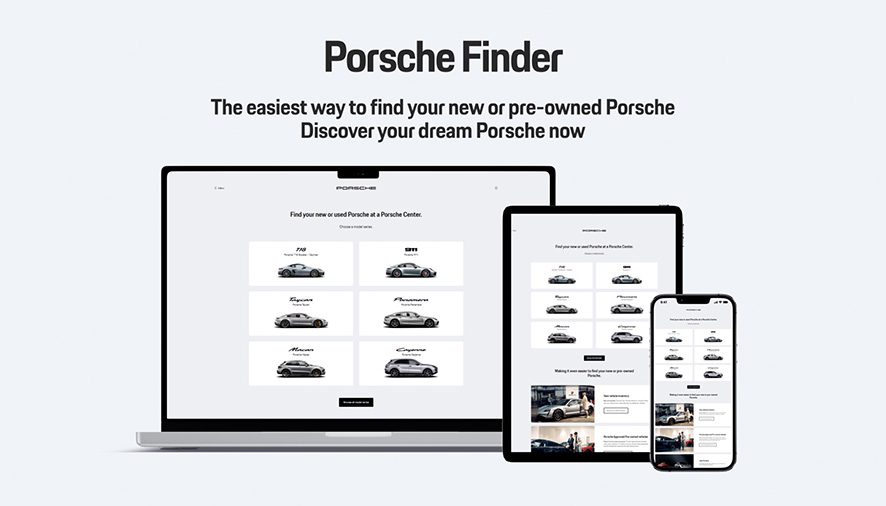 Porsche Finder แพลตฟอร์มแห่งการซื้อรถสปอร์ตปอร์เช่ในฝัน