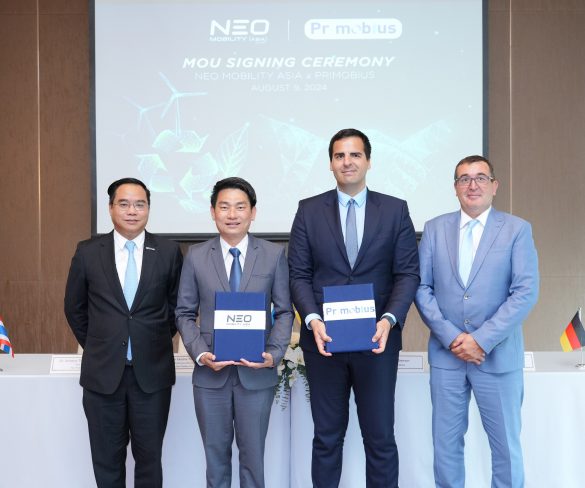 NEO MOBILITY ASIA จัดพิธีลงนาม MOU กับ PRIMOBIUS