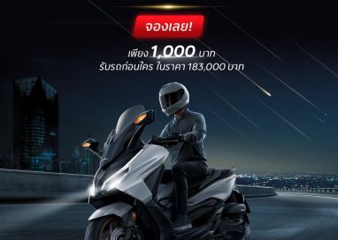 ‘New Honda FORZA350’ RoadSync สีใหม่ เปิดจองออนไลน์