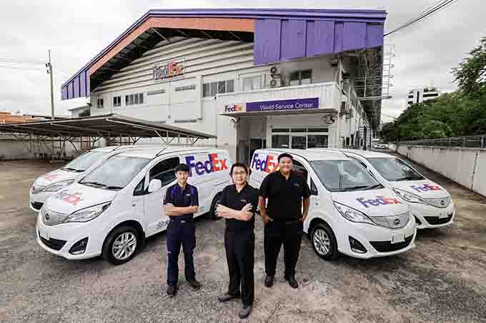 FedEx เสริมทัพรถยนต์ไฟฟ้าในประเทศไทย