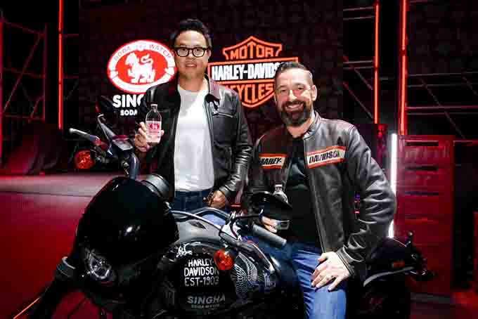 โซดาสิงห์ จับมือ Harley-Davidson®