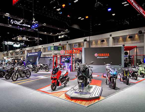 ยามาฮ่าเปิดบูธ “YAMAHA Revs with Passion”