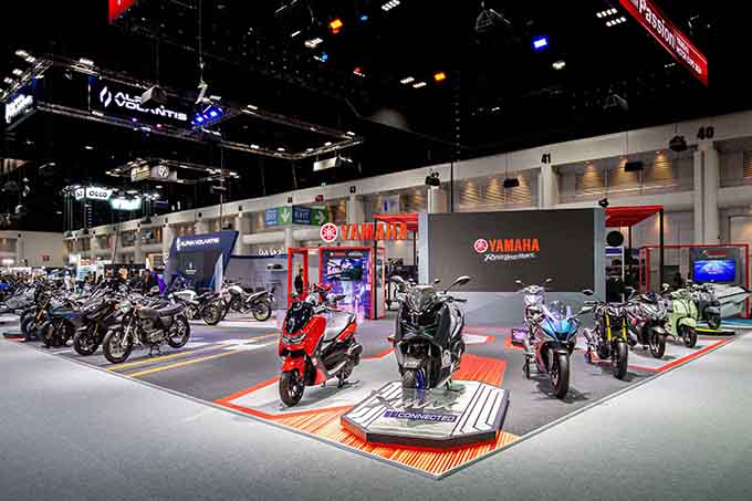 ยามาฮ่าเปิดบูธ “YAMAHA Revs with Passion”