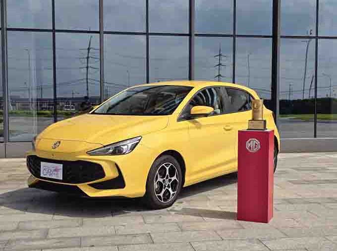 ALL NEW MG3 HYBRID+ คว้ารางวัล THAILAND CAR OF THE YEAR 2024