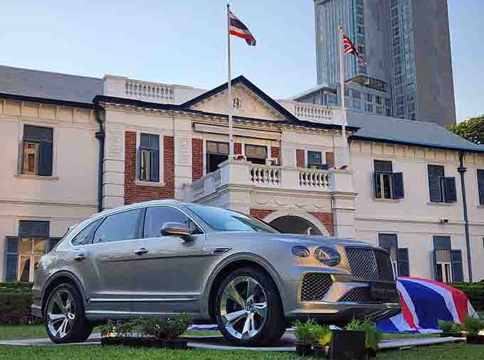 เบนท์ลีย์ แบงค็อก ร่วมกับ หอการค้าอังกฤษ – ไทย จัดแสดง Bentayga Hybrid