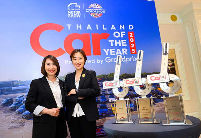 GWM คว้า 3 รางวัลคุณภาพจากงาน CAR & BIKE OF THE YEAR 2025