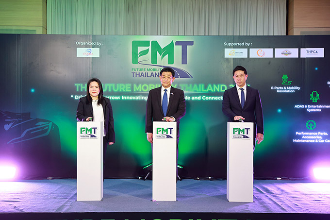 สมาคมผู้ผลิตชิ้นส่วนยานยนต์ไทย (TAPMA) แถลงข่าวเปิดตัว Future Mobility Thailand 2025